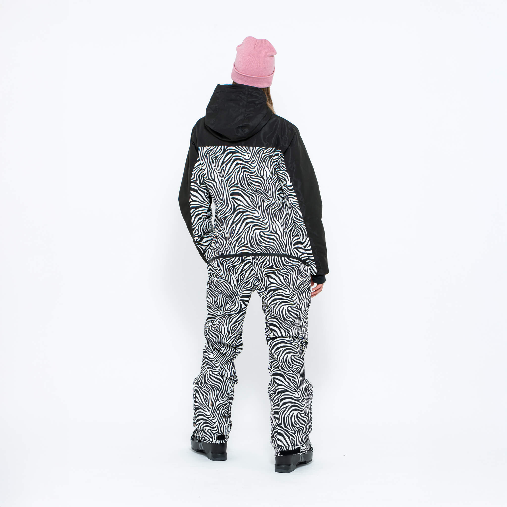 Women's Snow Suit, Zebra