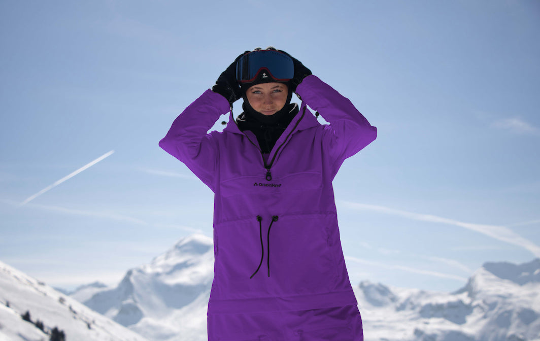 Purple Snowsuits