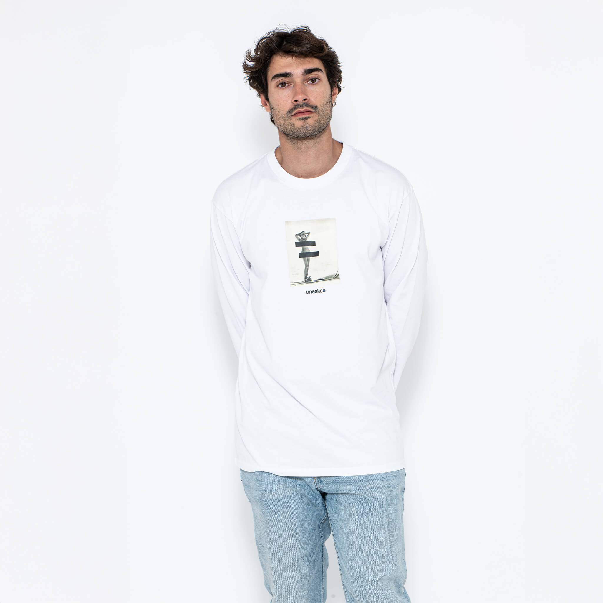Censored LS Tee, White